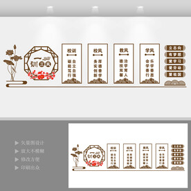 校园一训三风