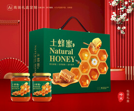 蜂蜜包装 百花蜜礼盒