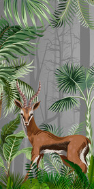 北欧田园热带雨林玄关