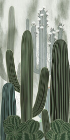 现代创意仙人掌玄关