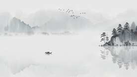 中式意境风景图