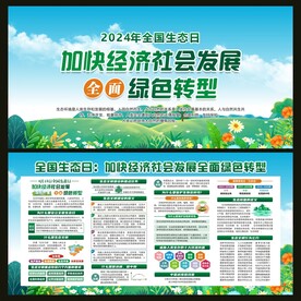 全国生态日宣传栏
