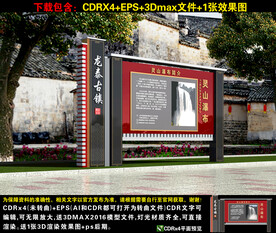 景区景点介绍牌