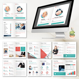 通用画册InDesign模板