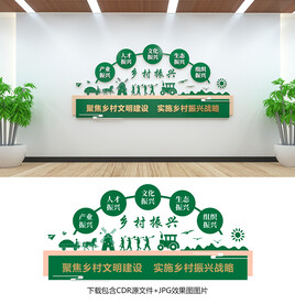 乡村振兴文化墙