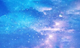 蓝色梦幻宇宙星空背景图