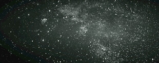 巨幅灰色星空背景