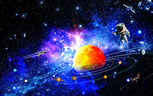 星空星系太阳系