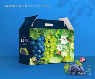葡萄包装 巨峰礼盒