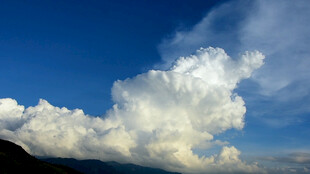 蓝天白云视频素材