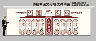 传统中医文化墙