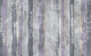 抽象水墨木板电视背景墙