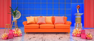 电商C4Dbanner设计素材