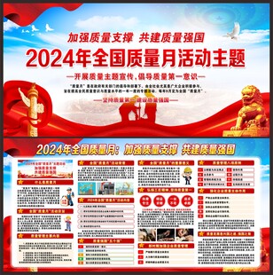 2024质量月宣传栏