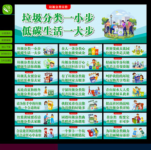垃圾分类标语