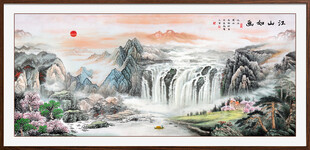 客厅山水画