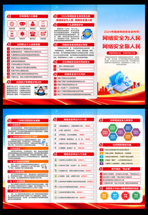2024网络安全三折页