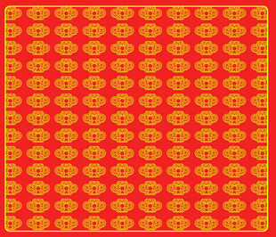 国潮如意纹图印