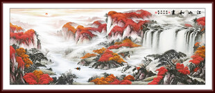 大厅山水画