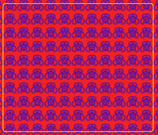 国潮如意纹图印