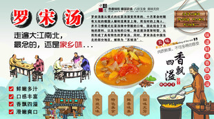 罗宋汤背景墙