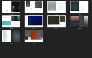 高端品牌形象展示册