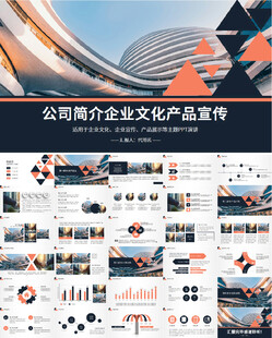 公司简介企业文化产品宣传ppt
