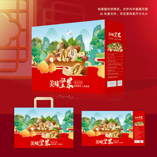 坚果包装 年货礼盒