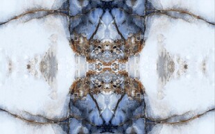 蓝色欧式拼花大理石石纹