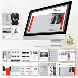 高端画册ID设计模板