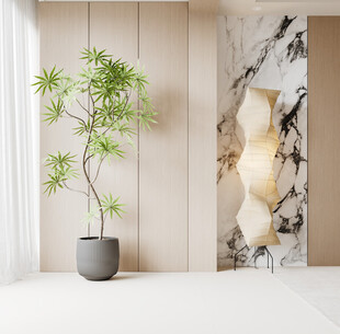 现代直播间背景墙