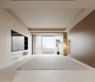 沙发背景墙效果图