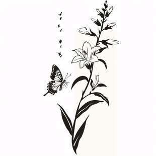 蝶恋花水墨画素材-蝶恋花水墨画图片-蝶恋花水墨画设计模板-昵图网