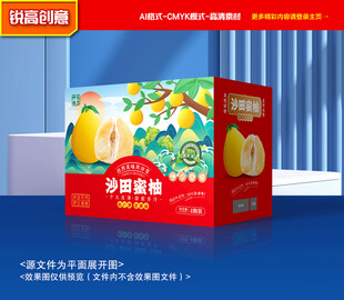 柚子包装 蜜柚礼盒