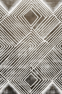 几何线条地毯