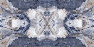 蓝色欧式拼花大理石石纹