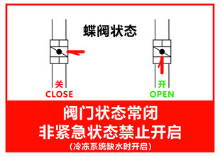 阀门状态常闭非紧急状态禁止开启
