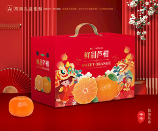 芦柑包装 椪柑礼盒