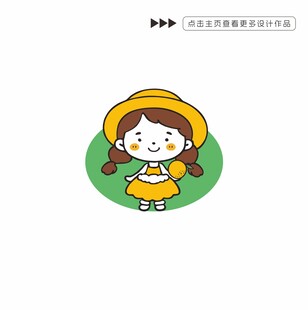 水果店矢量卡通图案设计