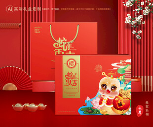 年货包装 新年礼盒