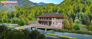 生态园办公楼设计案例效果图