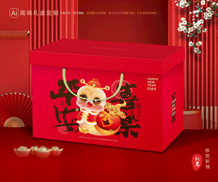 年货包装 新年礼盒