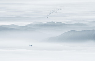 水墨山水画