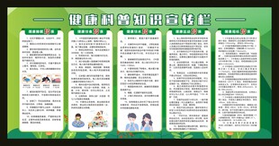 健康科普知识宣传栏