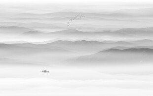 水墨山水画