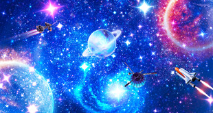 唯美宇宙星空背景