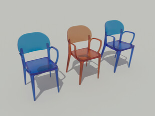 亚克力椅子模型