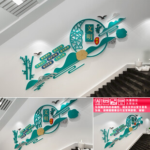 文明城市文化墙