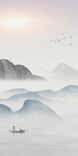 奢雅 简约意境玄关 TIF分层