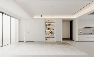 现代客厅背景墙